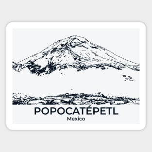 Popocatépetl - Mexico Magnet